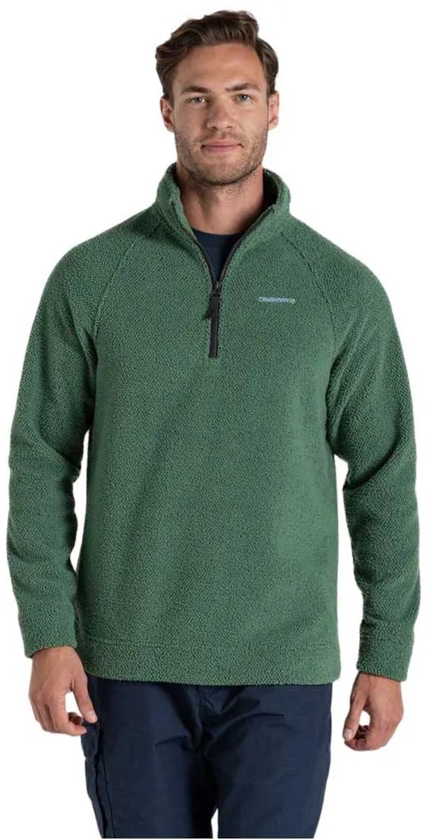Craghoppers Karlton Fleece Met Halve Rits Groen M Man