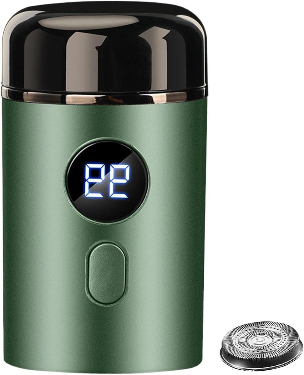 Elektrisch Scheerapparaat - Mini Trimmer - Glad Scheren - Waterproof IPX7 - Compact Formaat - Zwart