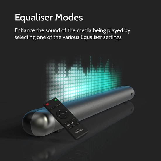 Geluidssysteem - Home Audio - Film Kijken - Dolby Audio - 60 Watt - Zwart — afbeelding 3