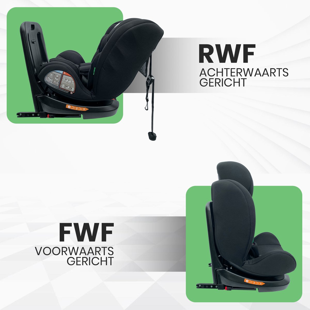 Online Gadget World BabyLov Autostoel 360° Draaibaar thumbnail 2