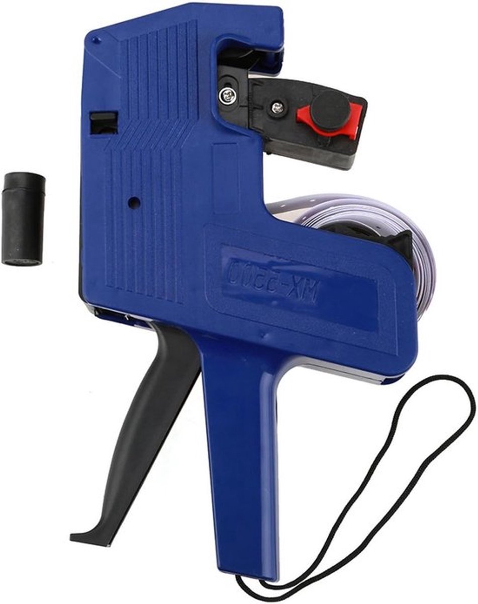 8 Digit Prijslabelmaker met Speciale Prijslabels en 2 Handlabel Inktrollers - Ideaal voor Winkel en Voorraadbeheer