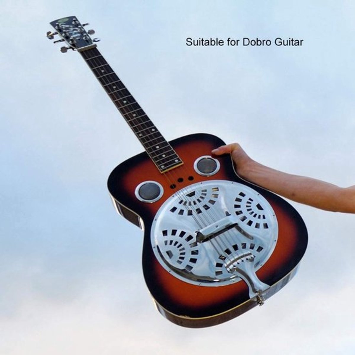 Gitaar Resonator Set - Spider Bridge - Hoogwaardige Klank - Compleet - Resonator Cover - Geschikt voor Dobro Gitaren - Inclusief Acc