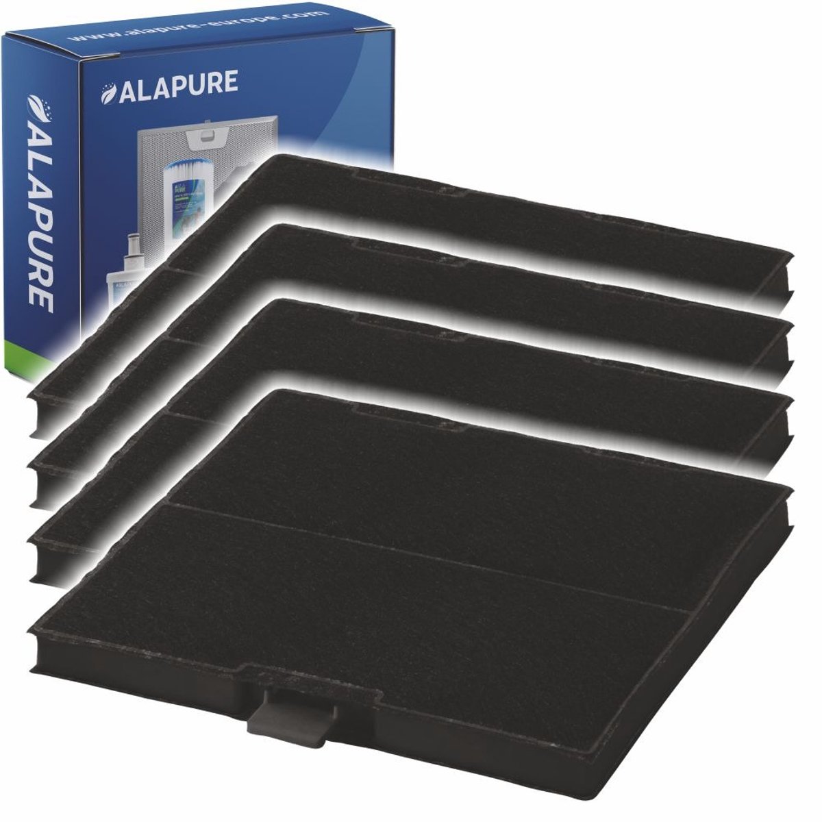 4x 543 Koolstoffilter voor 11026769 / 00705431 / 705431 / DHZ5326