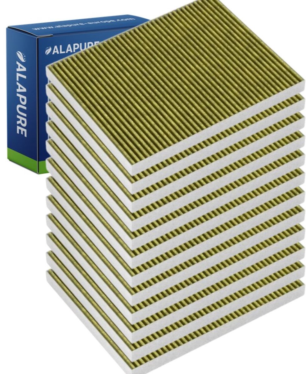 4x CleanAir Plus Koolstoffilter voor Siemens 11034226 / 17004041 / LZ21JXB16 (3 St.)