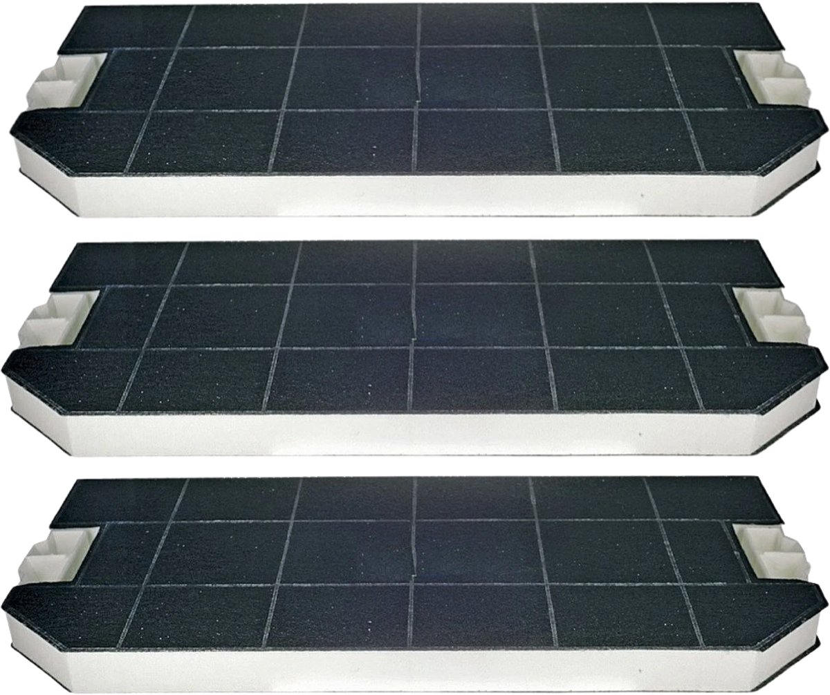 3x Koolstoffilter voor Bosch 00460367 / 460367