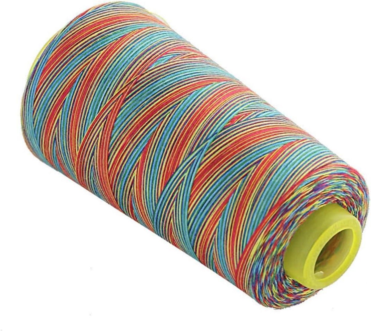 Naaimachine Spoelgaren - Polyester Naaigaren - Kleding Maken - Multi-kleur - 3000 Yards - Kleurrijk