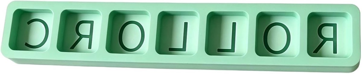 Mahjong Oefenbord - Mahjong Trainingsbord - Strategie Ontwikkeling - Foutverminderende Geleiding - 22 x 4 x 4 cm - Groente