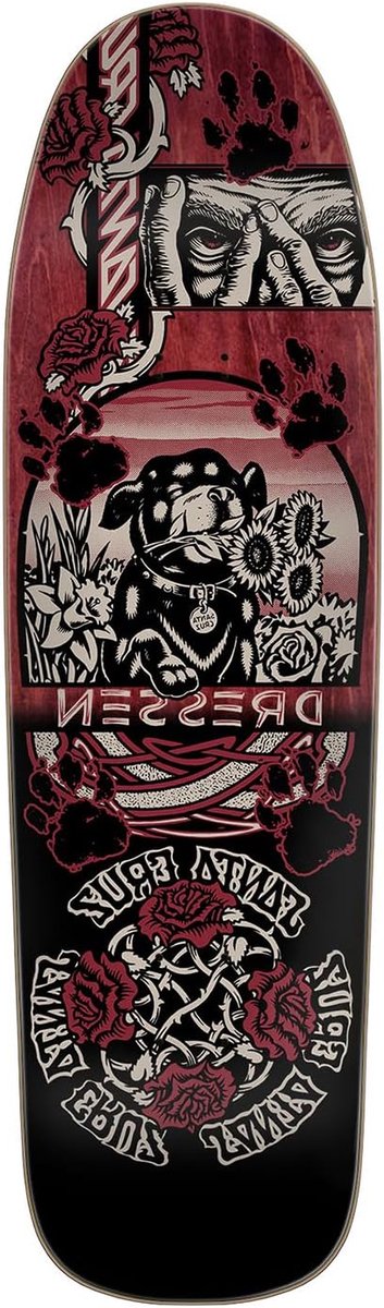 Skateboard Deck Deck Skateboarden Aangepaste Vorm 9.3″ x 32.5″ Multi