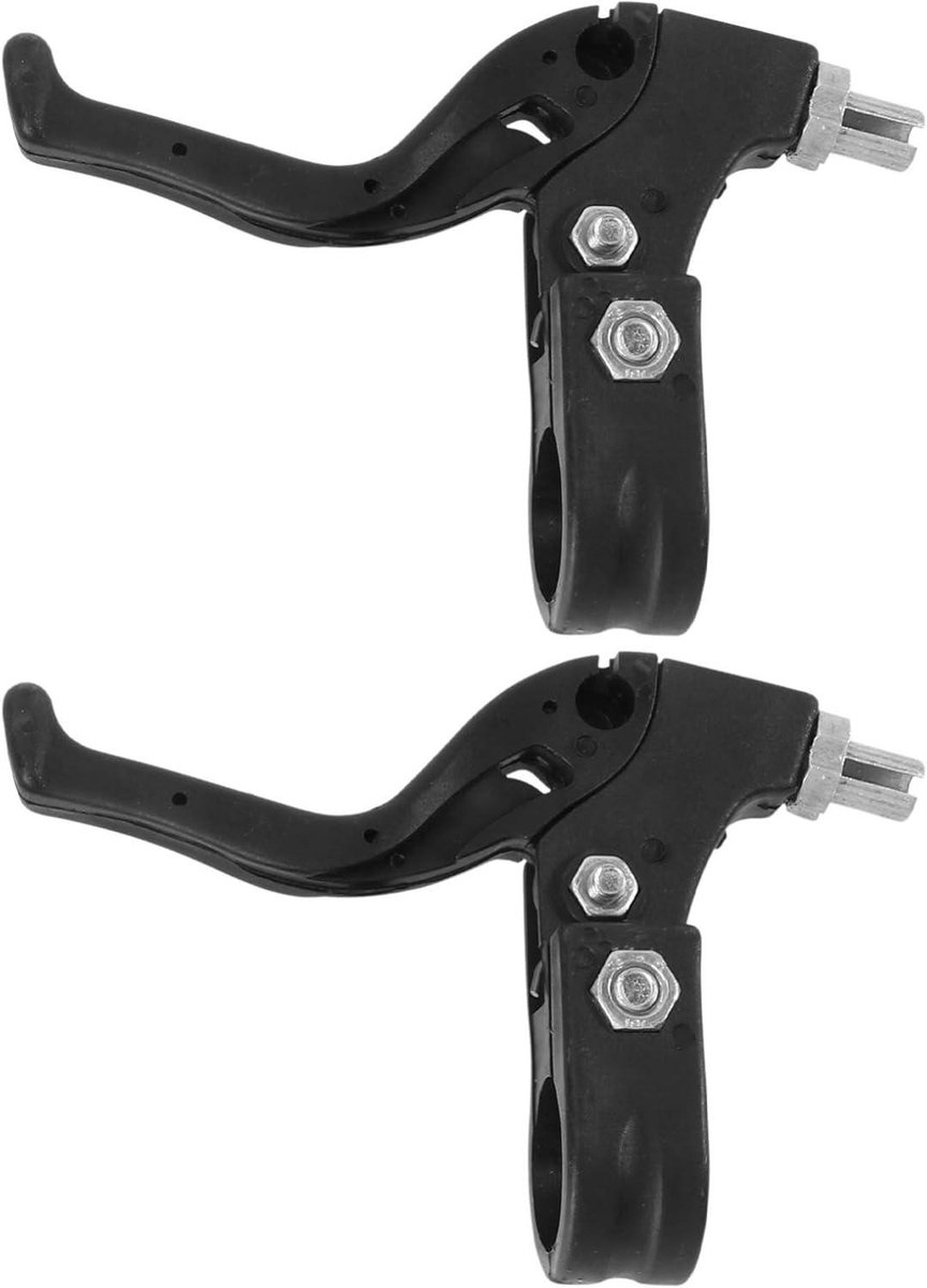 Remhendels Kinderfiets - Fiets Accessoires - Veilig Fietsen - Universele Pasvorm - 2 Stuks - Zwart
