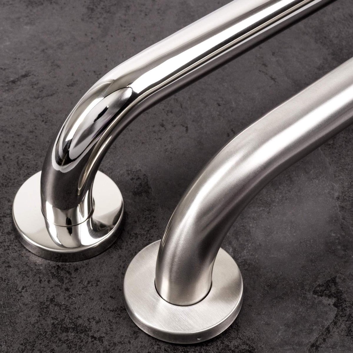 Badkamer Handgreep - Veiligheidshandvat Douche - Extra Ondersteuning - Roestvrij Staal - 250 mm - Geborsteld