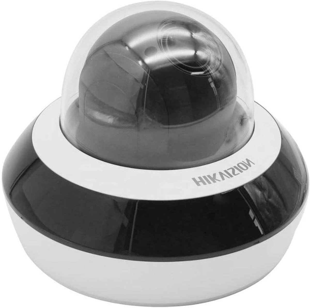 IP Beveiligingscamera - Koepel Camera - Woning Beveiligen - 4x Optische Zoom - 2.8-12mm Lens - Wit Zwart