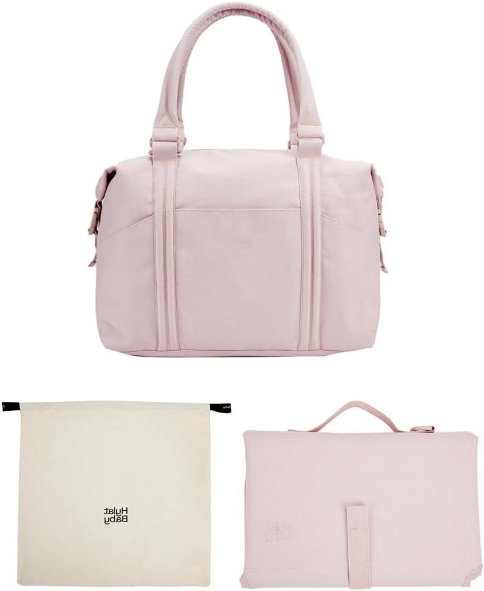 Baby Luiertas - Draagtas Kinderen - Onderweg Baby - Inclusief Aankleedkussen - 50 x 35 cm - Roze