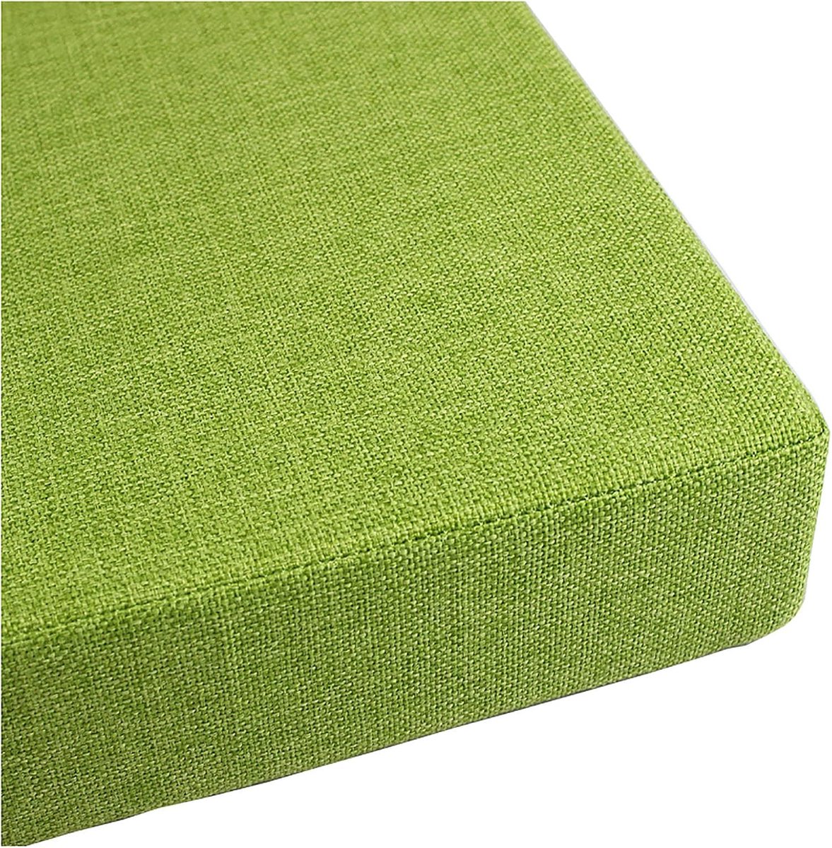 Bench Pad kussen, 2/3 zits Swing Bench Sofa Kussens Dikke Comfortabele Meubels Outdoor en Indoor Patio Rechthoek Bench Kussen voor Patio Tuin Meerdere kleuren maten-Groen 120x30x5cm (47x