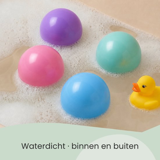 Vanaf dag Één: 100 Ballen voor Ballenbak - 6cm Plastic Baby Speelballen - Kinder Speelgoed Ballen — afbeelding 3