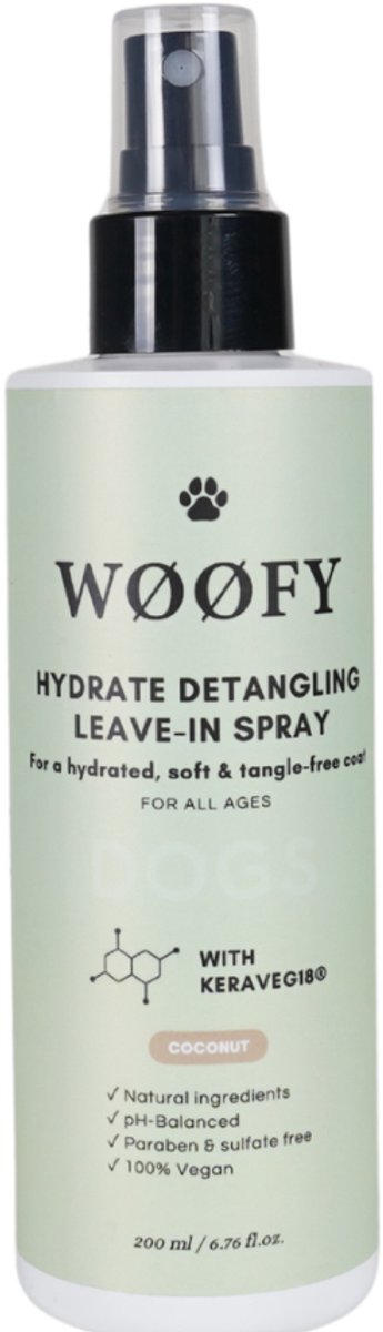 WØØFY Hydrate Detangling Leave-In Spray - 200ml - Coconut