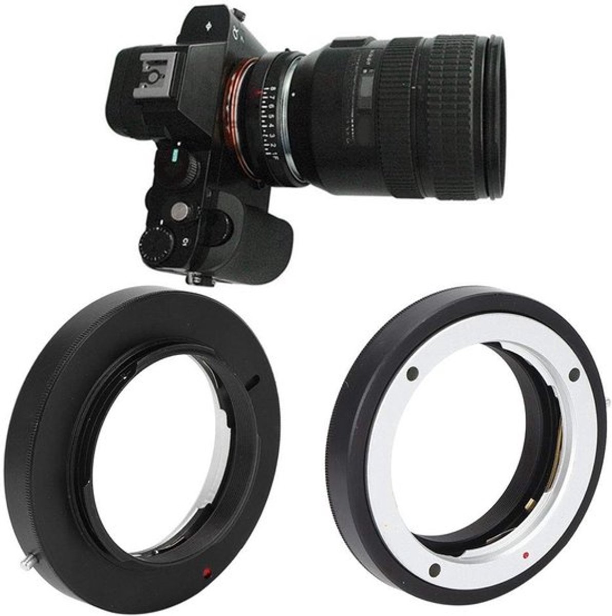 Aladdien - Lens Adapter Ring - Aluminium Converter - Volledige
