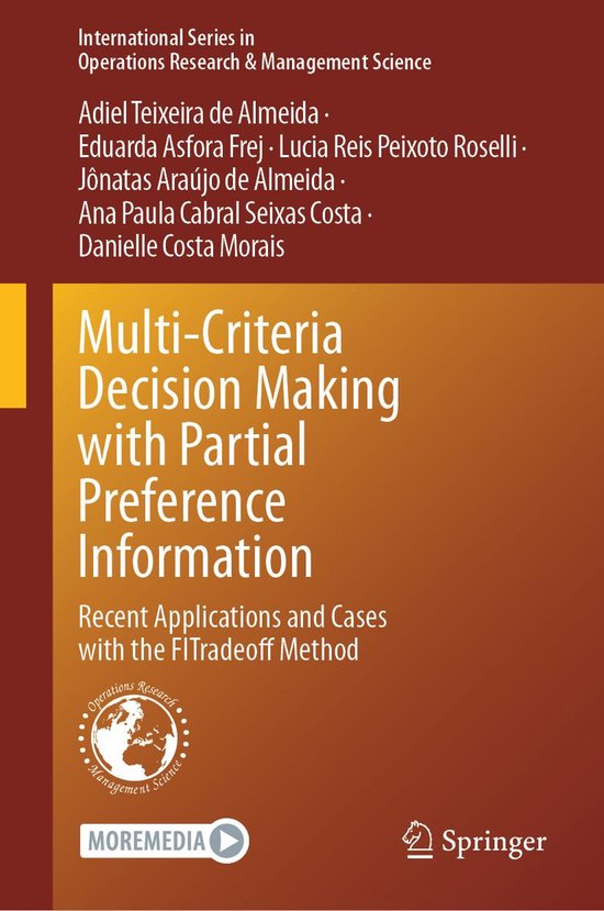 Operations Research (R0) - Multi-Criteria Decision Making wi ... - cover