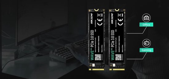 Interne SSD - Solid State Drive - Snellere Computer - NVMe PCIe Gen 3 - 512 GB - Zwart — afbeelding 2