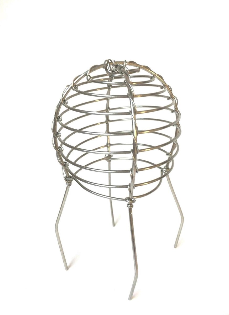 Goot Bladbeschermer - Afvoer Bescherming - Dakgoot Onderhoud - Verzinkt Staal - 63-75 mm - Zilver