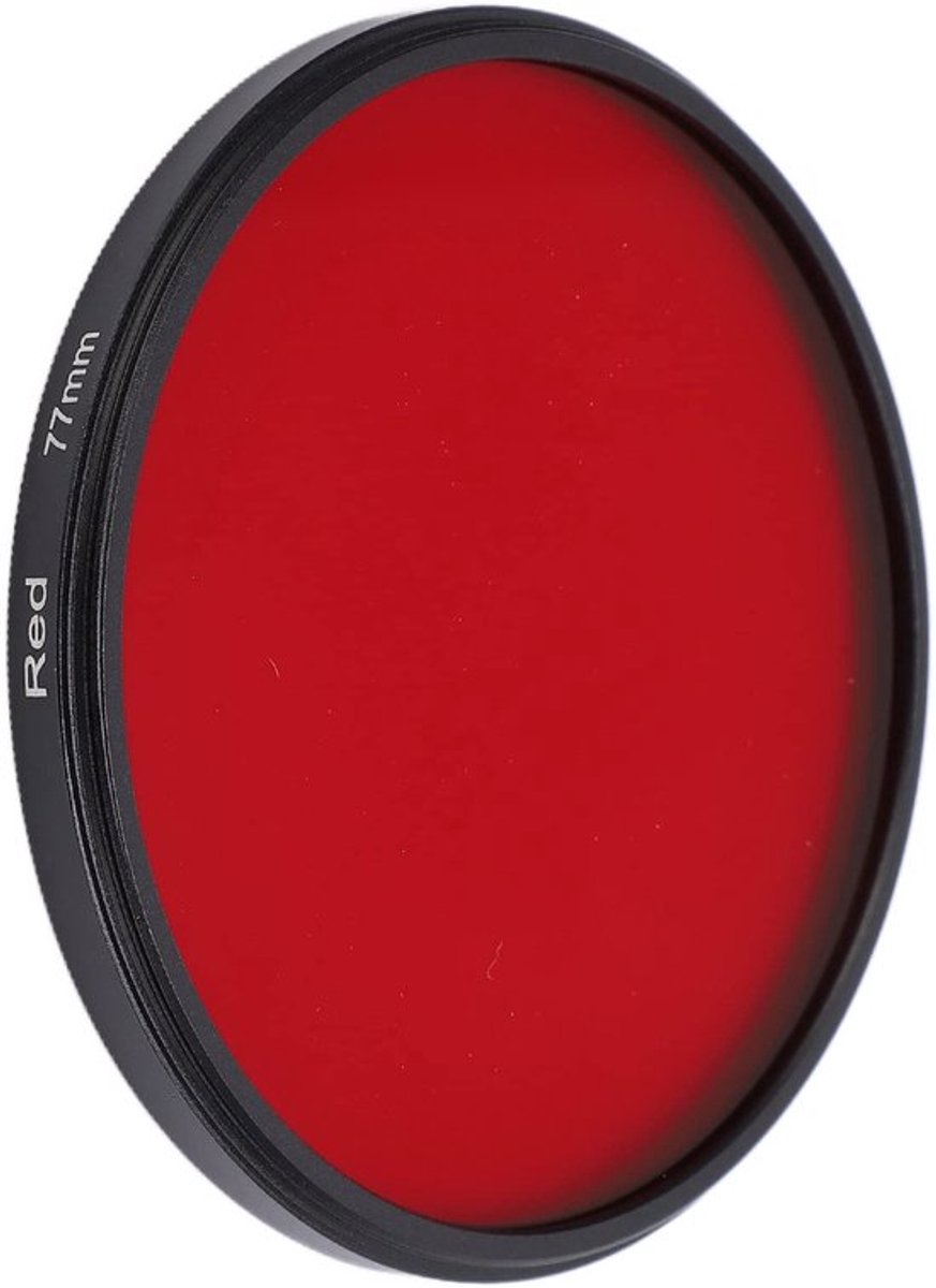 Jhubersproducts - Rood Cameralensfilter - High Definition