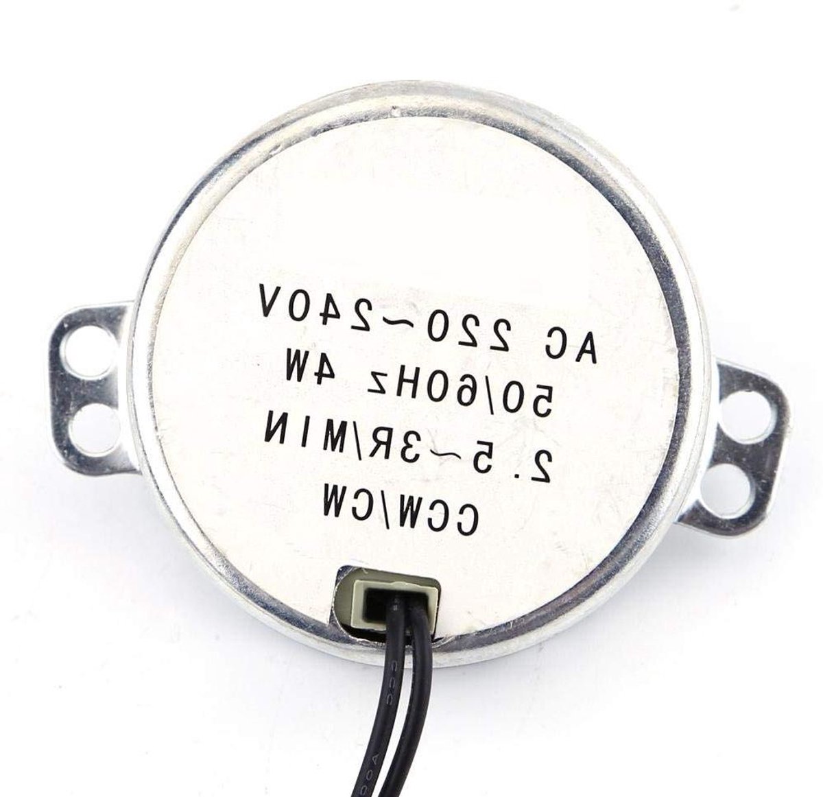 Synchrone Motor - Elektrische Motor - Apparaten Aandrijven - Laag Geluidsniveau - 4 W - Grijs