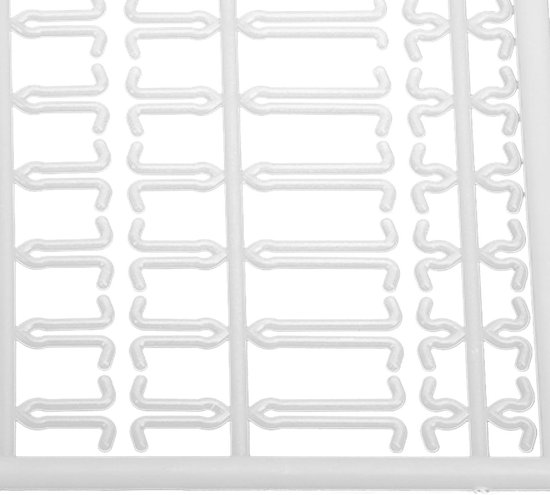 Aasstoppers Vislijn - Boilie Stoppers - Karpervissen Fixeren - Afneembaar Plastic - 30 stuks - Wit — afbeelding 3