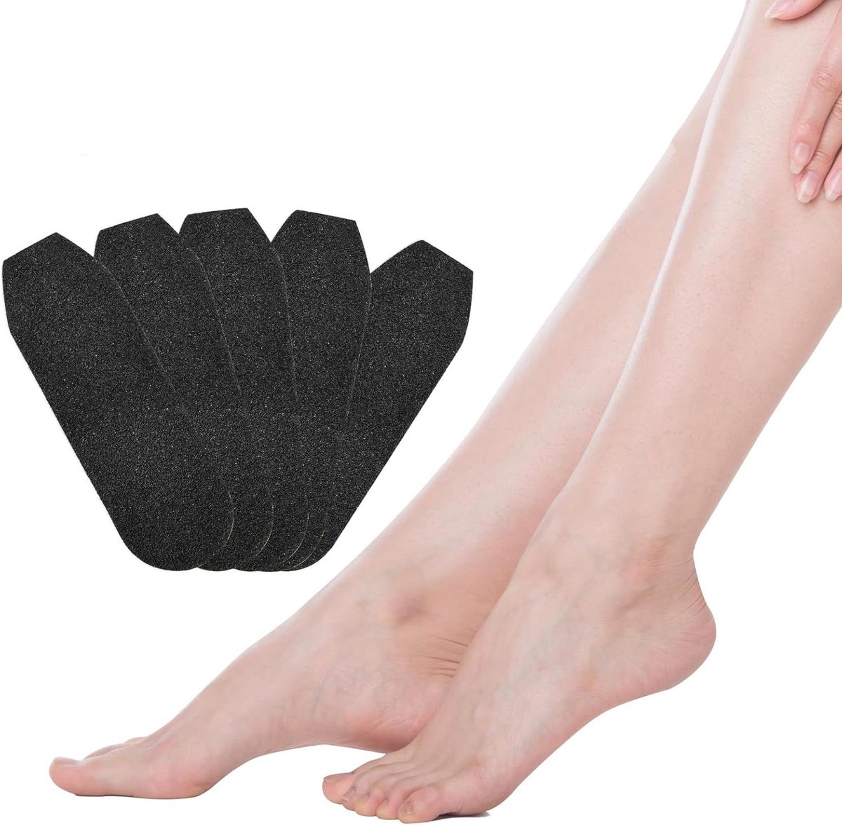 Vijlvervangingspads - Voetvijl Schuurpads - Voeten Verzorgen - Zelfklevend - 60 stuks - Bruin