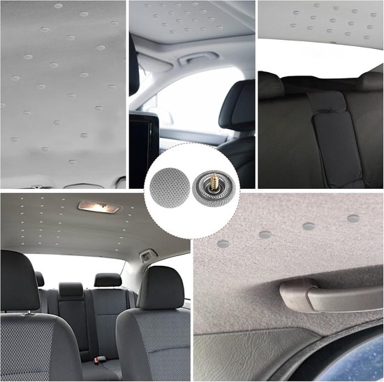 70x Autodak Reparatie Set Knoppen voor Interieurbekleding - Inclusief Gereedschap van Merkloos — afbeelding 2
