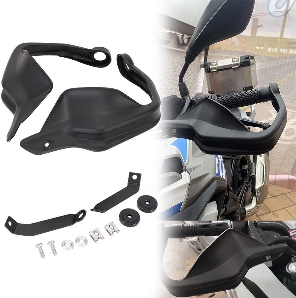 Motor Handkappen - Handbeschermers Motorfiets - Bescherming Tijdens Rijden - Gemaakt van ABS-kunststof - Set van 2 stuks - Zwart