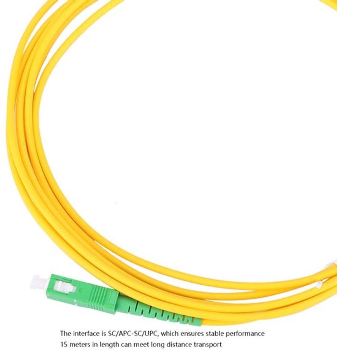 Dailygoody - Glasvezel Patchkabel - SC naar SC - 20 Meter - Single