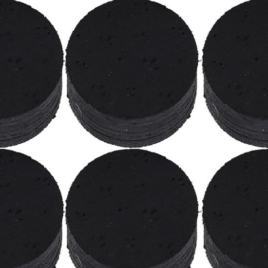 Professionele Biljartkeu-tips - PU Materiaal - 6-delige Set - Biljart Accessoires van Merkloos — afbeelding 3