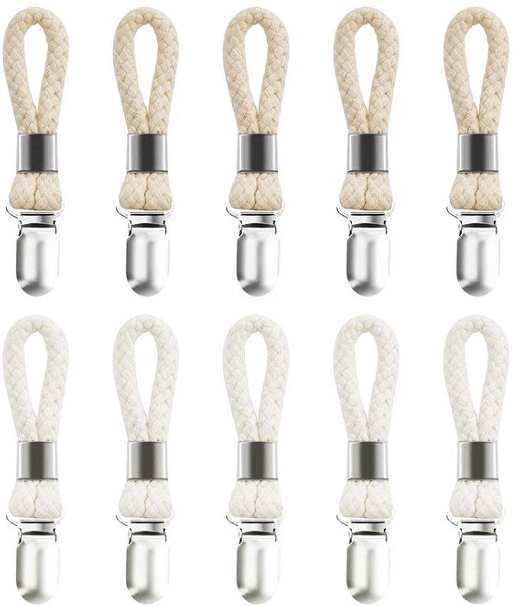 Store_8 - Katoenen Touw-Handdoekclip - Roestwerend en