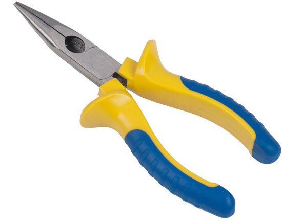 Kinzo Spitstang 150 mm van Chroom-Vanadium - Langbektang voor Precisiewerk -...