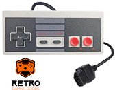 Retro Gaming Goods® - Controller - Grijs - Geschikt voor Nintendo Entertainment System - NES