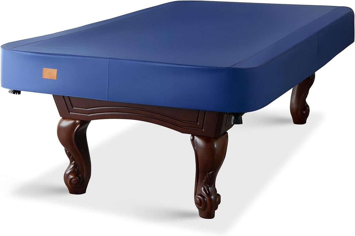 Pool Tafelkleed - Biljart Tafelhoes - Tafel Beschermen - Waterdicht Scheurbestendig - 7ft - Blauw