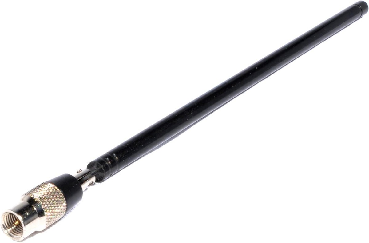 Telescopische Antenne - Verstelbare Staafantenne - Signaal Ontvangst - Breed Frequentiebereik - 20-88 cm - Zilver