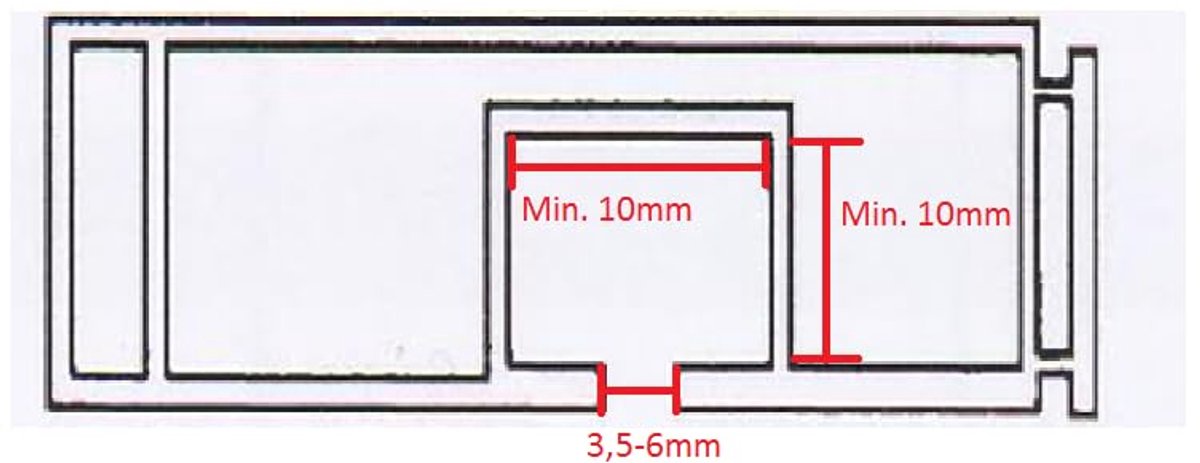 400 gordijnrolletjes - glijdende binnenrail - 8 mm rol met vouwhaken, wit, 100, 200, 400, 800 stuks voor gordijnrail (400 stuks)