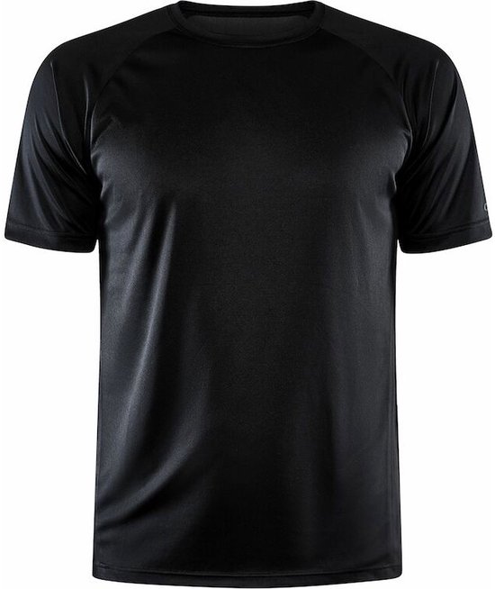 Craft Unify Core Functioneel T-Shirt Heren - Zwart | Maat: XXL