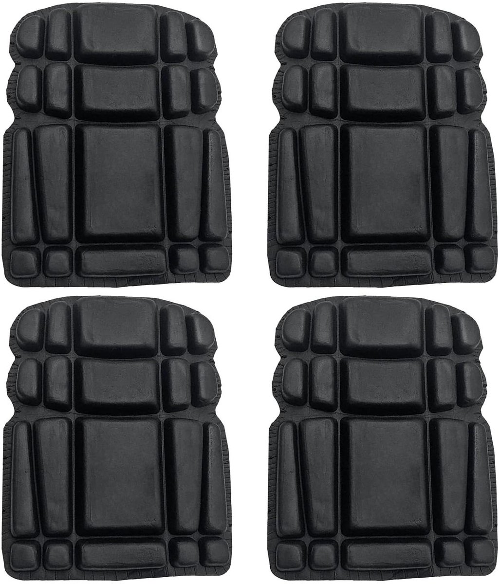 Kniebeschermers Werkbroek - Kniekussens Schuimrubber - Comfortabel Werken - Ergonomisch Ontwerp - 2 paar - Zwart