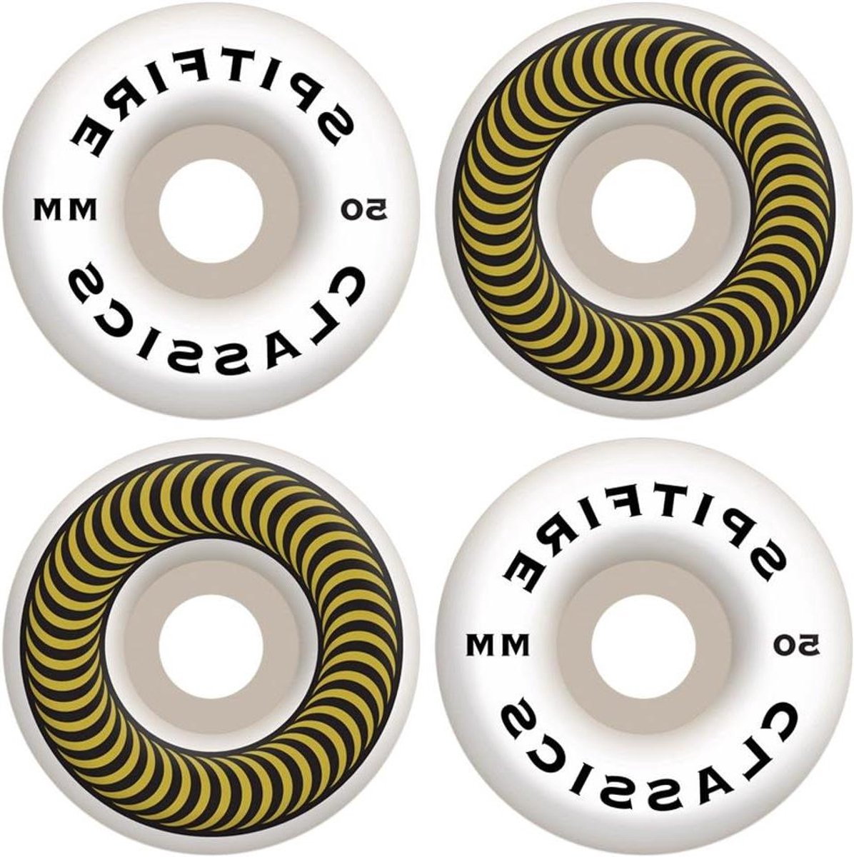 Skateboard Wielen Wielenset Skateboarden Hand gegoten 50 mm