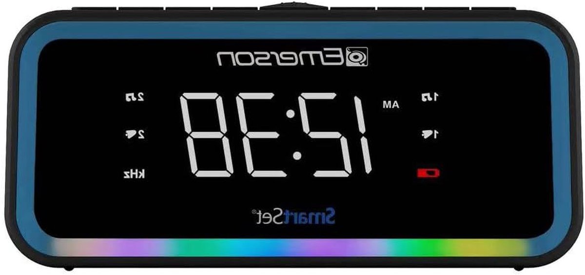 Wekkerradio Smartset - Digitale Klok Radio - Ochtend Routine - Automatische Tijdsinstelling - 145 x 66 x 66 cm - Meerkleurig