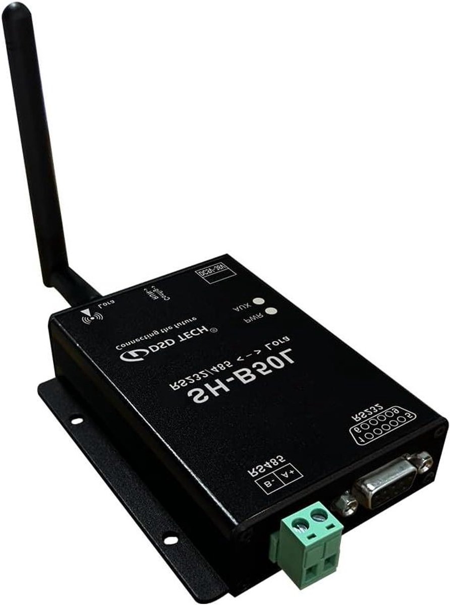 Lora Module Adapter - Draadloze Transceiver - Data Overdracht - RS485 RS232 Interface - 12.5 x 12.19 x 3.2 cm
