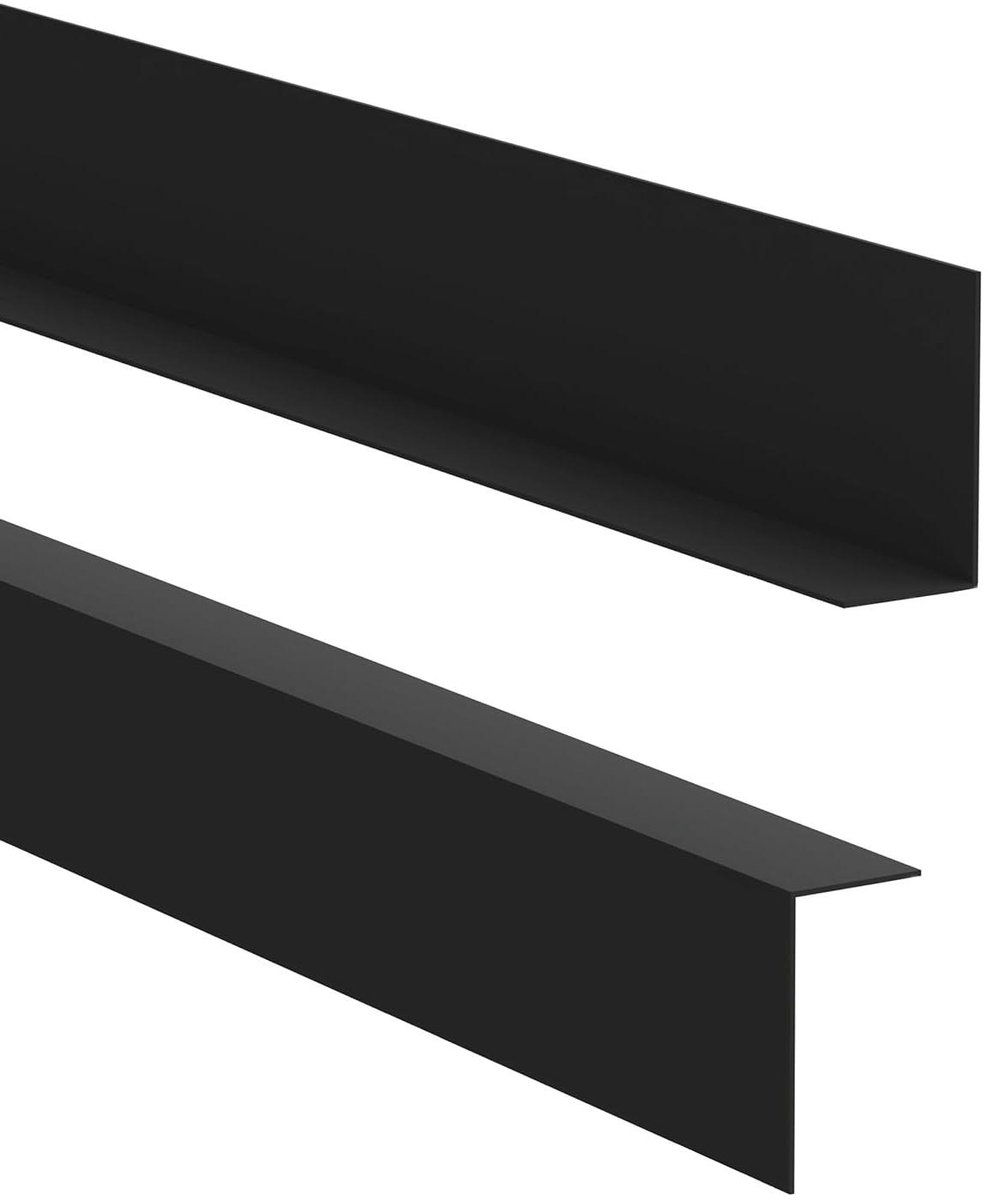 Sokkelprofiel PVC - Bodemprofiel Plint - Moderne Afwerking - Slagvast en Slijtvast - 200 cm - Zwart