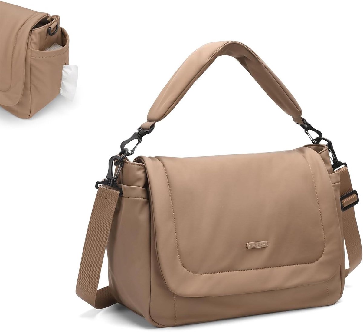 Luier Tas Tote - Baby Verzorgingstas - Baby Uitjes Organiseren - Grote Capaciteit - 37 x 285 x 21 cm