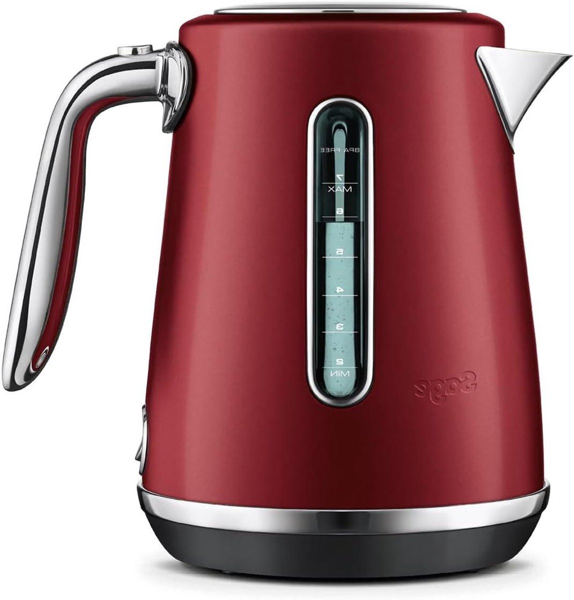 Elektrische Waterkoker - Snelkoker Luxe - Drinken Bereiden - Soft Open Deksel - 17L - Rood