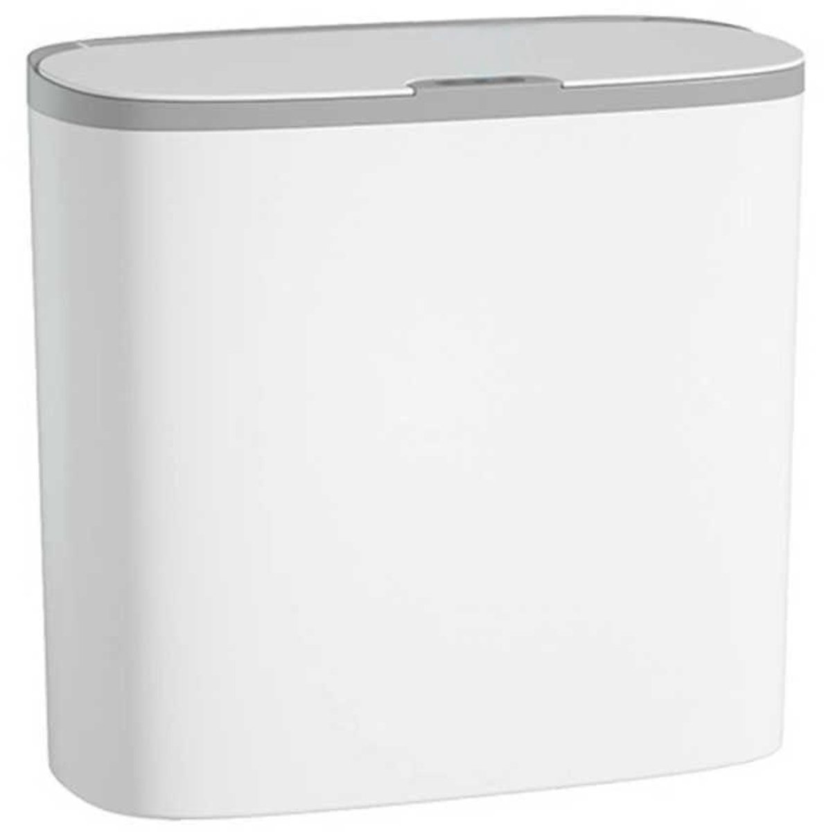 Automatische Sensor Prullenbak - Elektrische Afvalbak Keuken - Hygiënisch Afval Beheren - Contactloos Openen - 14 Liter - Wit
