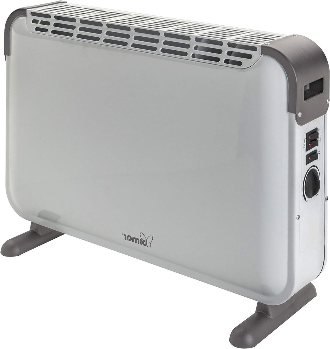 Elektrische Convector - Kachel Verwarming - Ruimte Verwarmen - Turbo Functie - 2000 Watt - Wit