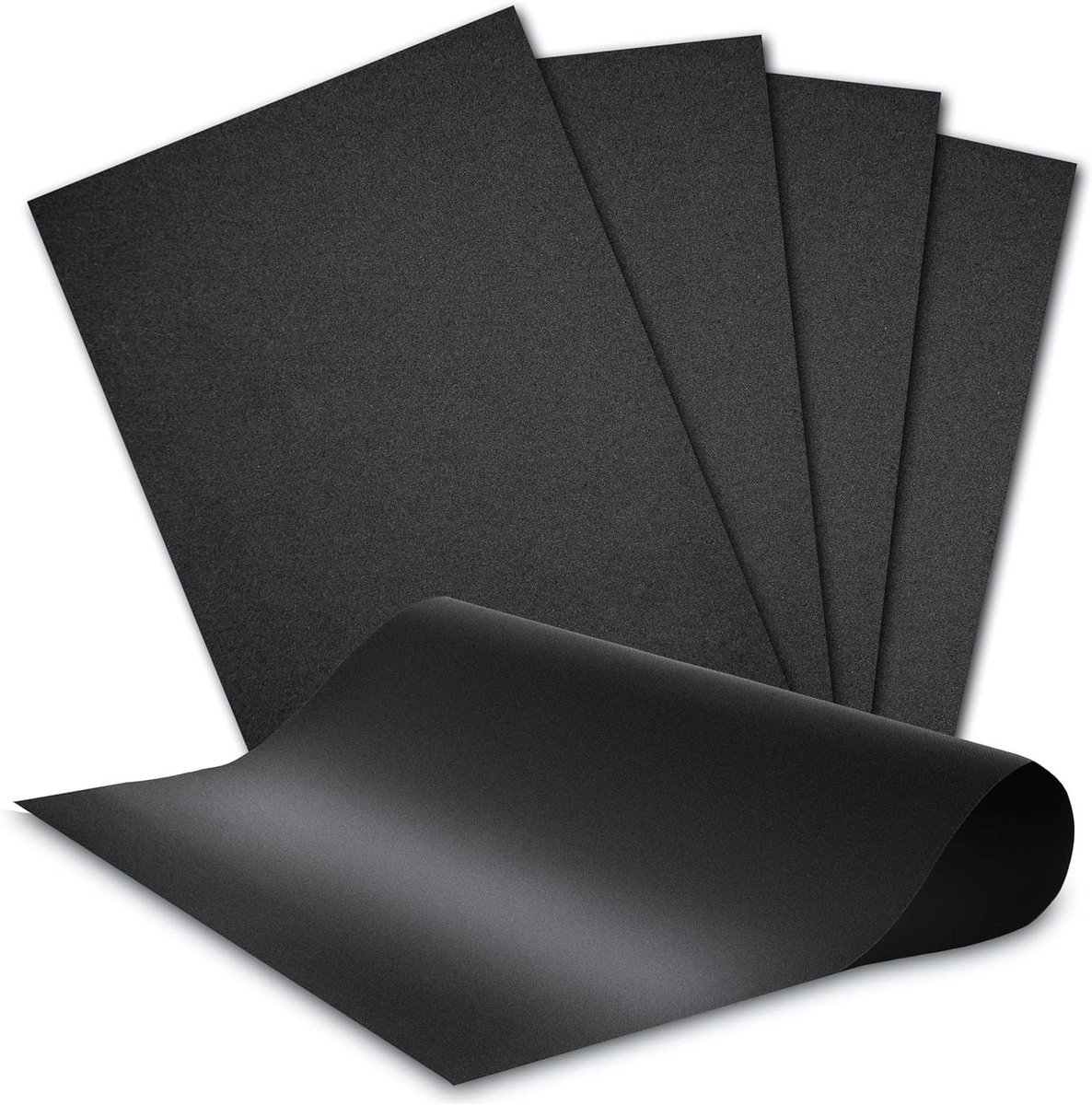 Grillmat Set Anti-aanbak Matten Barbecue Koken Herbruikbaar en Op Maat Te Snijden 40 x 33 cm