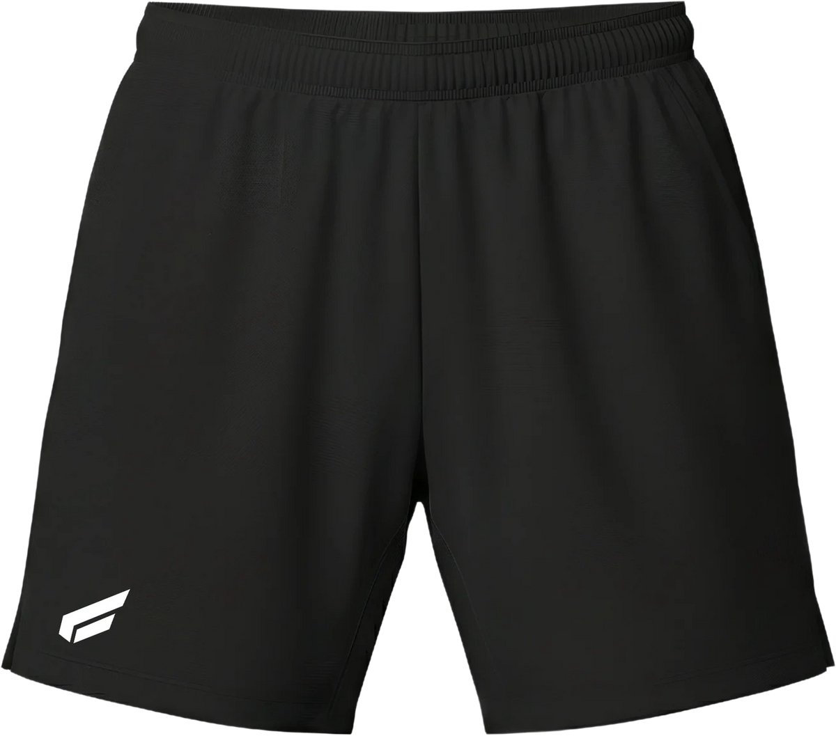 Gabriq Performance Sportshort Heren Zwart – Sneldrogend & Ademend – Padel, Tennis & Fitness