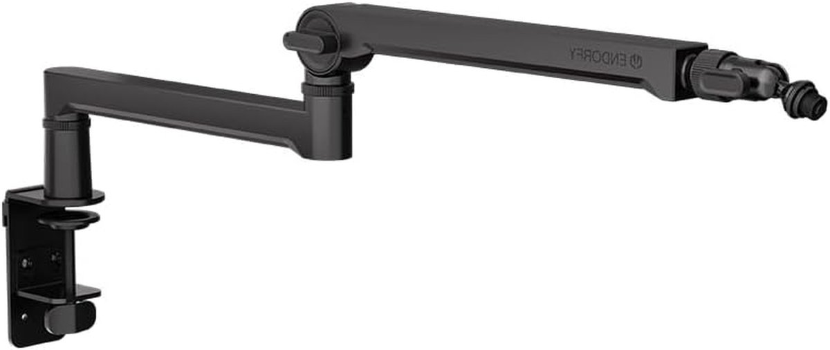 Microfoon Arm - Verstelbare Standaard - Streamen Opnemen - 360 Graden Draaibaar - 77 cm Lengte - Zwart